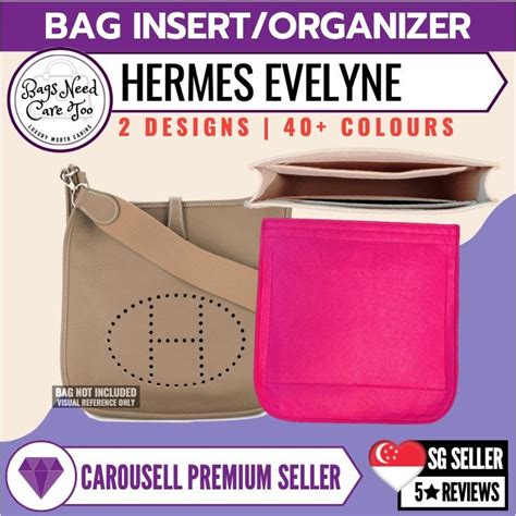 hermes evelyne bag inserts